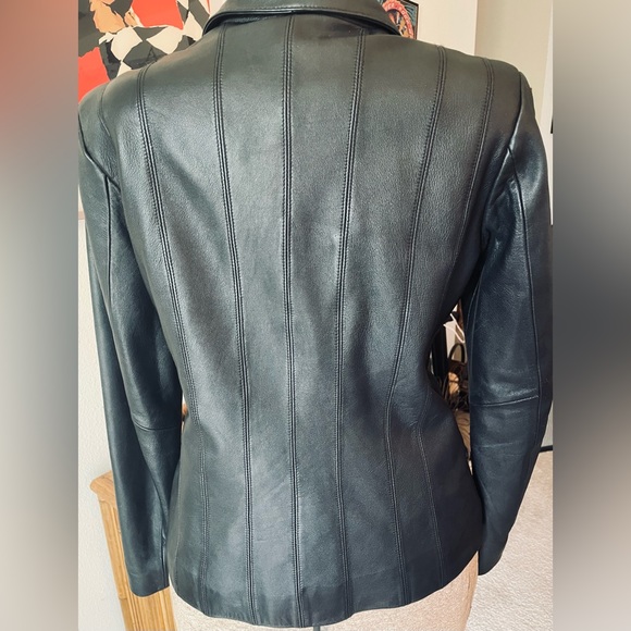 Y2K Mossimo leather jacket - Picture 3 of 9